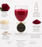 Rose Scented Soy Candle - Handmade Luxury Candle - Gift for Her - Image 5