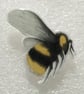 Illustrated Bee Badge Pin - Image 3