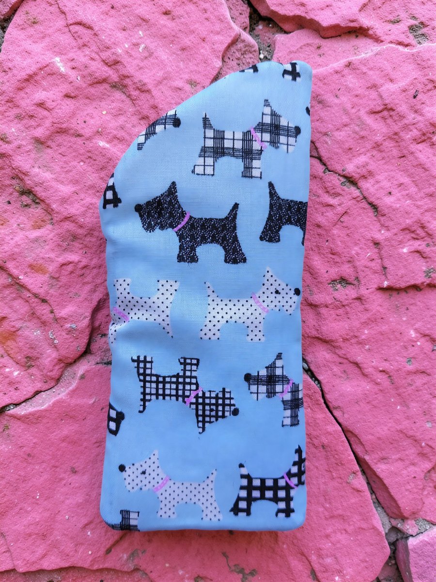 Lovely Scottish Terrier Glasses Case Handmade Bespoke 