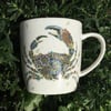 Bone China Crab mug