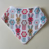 Bunny Rabbit Baby Bandana Bib