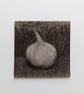 Garlic Original Drawing - Small Kitchen Wall Art 