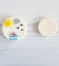 Seaside themed magnetic needle minder, polymer clay ONE supplied - Image 8