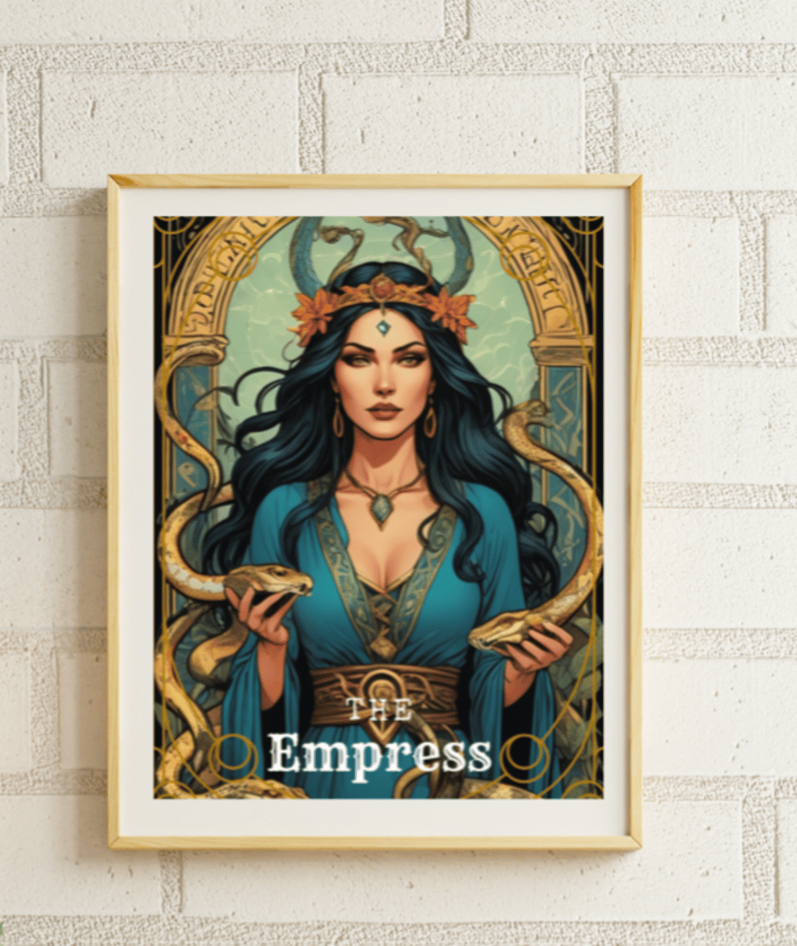 The Empress Tarot Print 