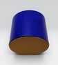 Small Prussian Blue Plant Pot - 7.5 cm Mini Succulent Pot - Image 5