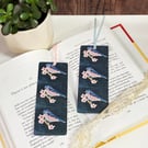 Bluetit Laminated Bookmark