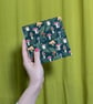 Square Hardcover Sketchbook with Mushroom & Fern Design - Image 4