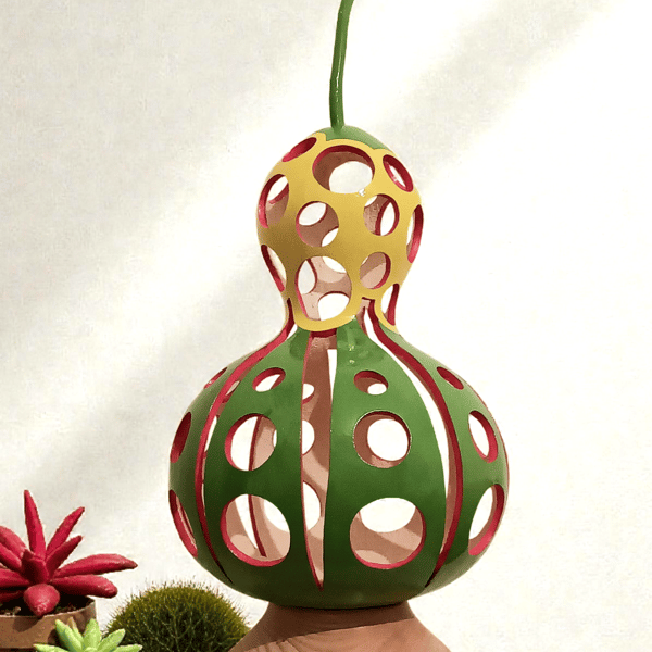 Groovy Glow Gourd Lamp
