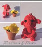 Teeny Dragon, crocheted miniature dragon - Image 4