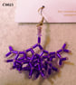 Fractal-style earrings (customisable) - Image 1