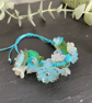 Pretty floral beaded bracelet, boho jewelry, bridesmaid, gift teen girl, mum  - Image 4