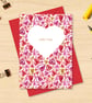 Valentine's Day Card – Love You Card with Red Envelope - Image 2