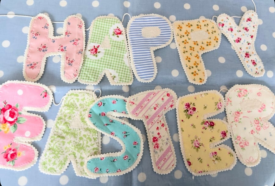 Happy Easter Bunting
