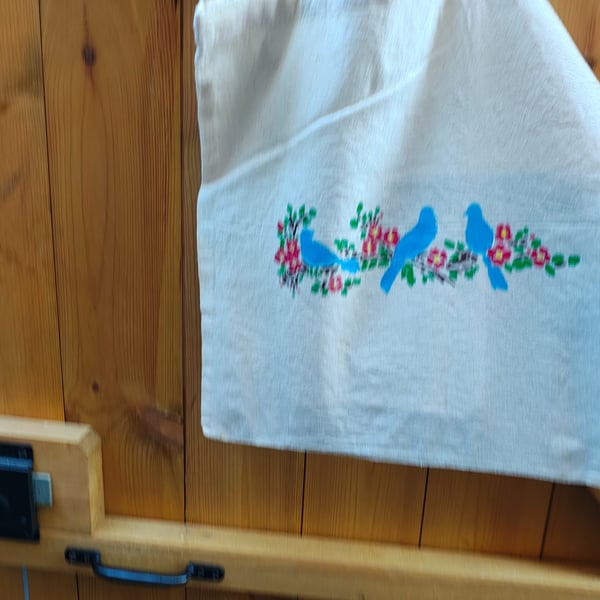 Hand painted tote bags 