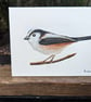 Long-Tailed Tit Painting 