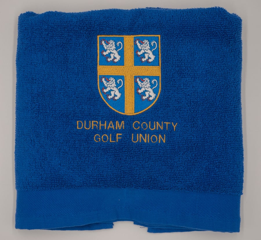 Durham County Golf Union hand towel