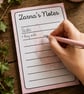 Personalised Butterfly A6 notepad - Image 2