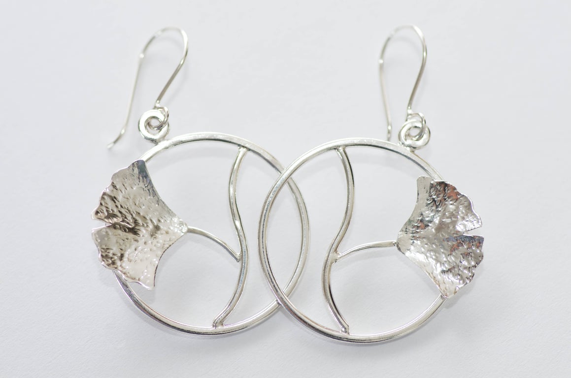 Gingko Leaf Earrings