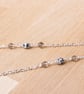 Glasses chain - Dalmatian jasper gemstone and grey bead sunglasses eyewear chain - Image 7