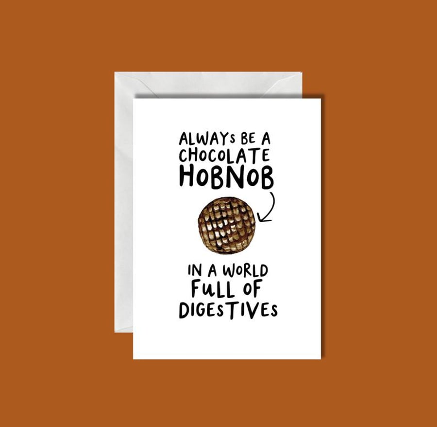 Funny Birthday Card, Husband card, Card for him, Card for her, biscuits