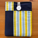 Patchwork stripes Kindle case