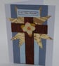 Easter Card Traditional Style with a Cross - Image 1