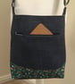 Denim Messenger Bag - Image 3