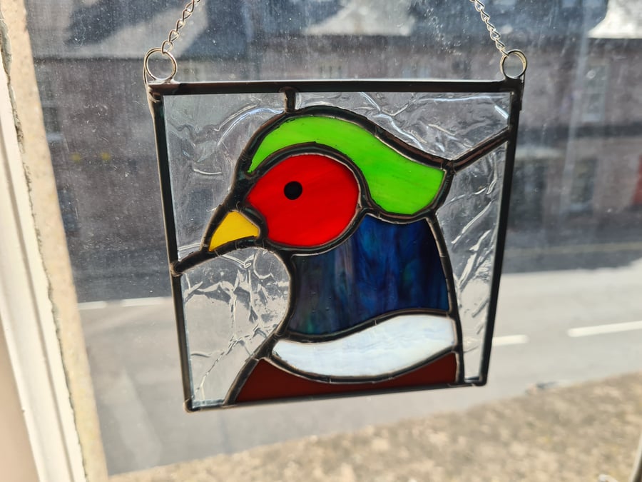 Stained Glass Pheasant 