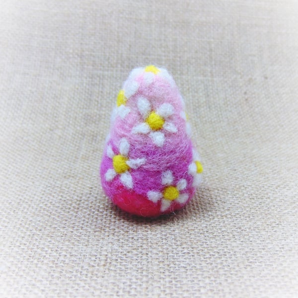 Decorated Easter Egg, Spring Decoration, Easter Table Centrepiece, Pastel Egg