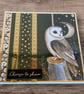 Owl & Moon Blank Greeting Card  “Choose to Shine” - Image 4