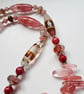 Designer Peach Quartz Designer Necklace - Image 3