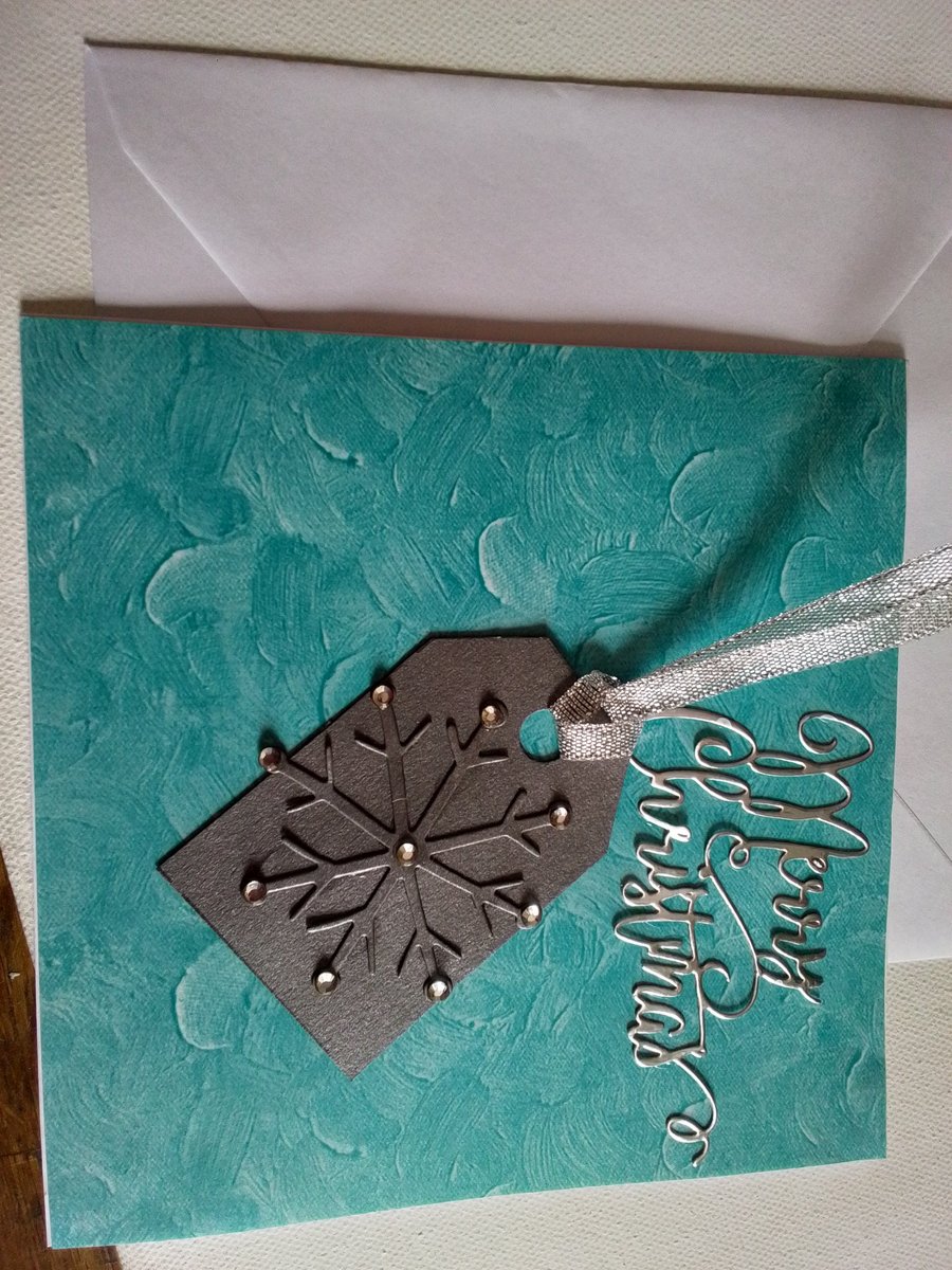 Christmas card. Handmade card. Ref 468