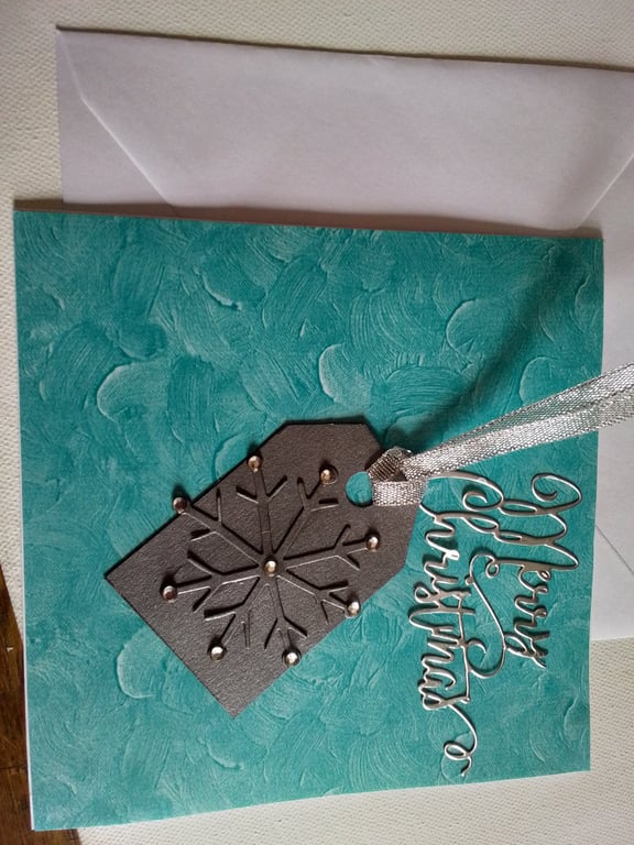 Christmas card. Handmade card. Ref 468