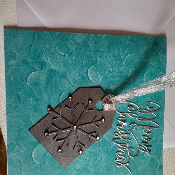 Christmas card. Handmade card. Ref 468
