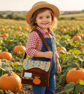 Pumpkin Cottage Over the Shoulder or Cross Body Bag