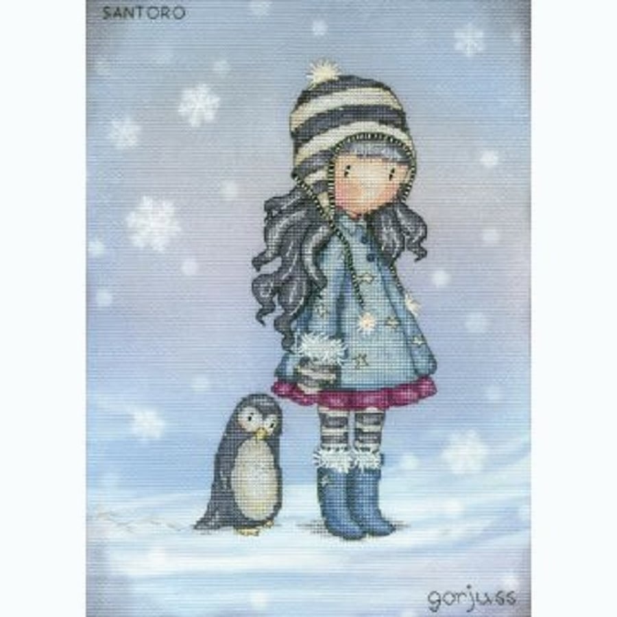 Bothy Threads Santoro Gorjuss 'Blizzard' Cross Stitch Kit