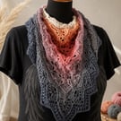 Crochet shawl - SilverNeedleTea