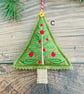 Folk Art Embroidered Christmas Trees - Image 4