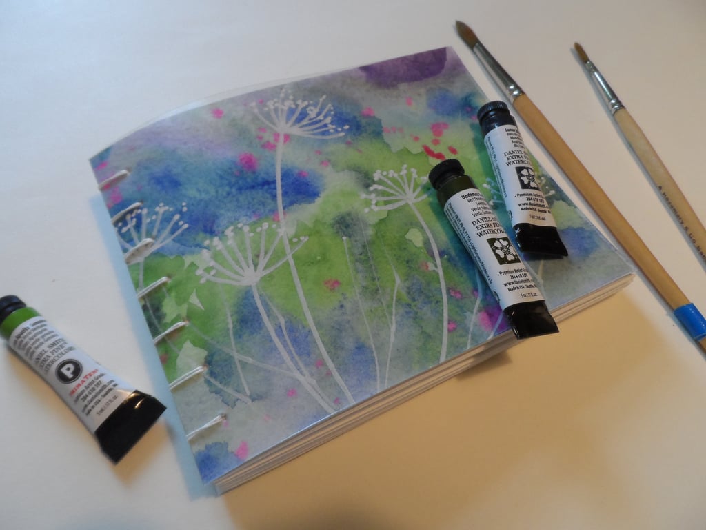 Handmade Coptic stitch book 28