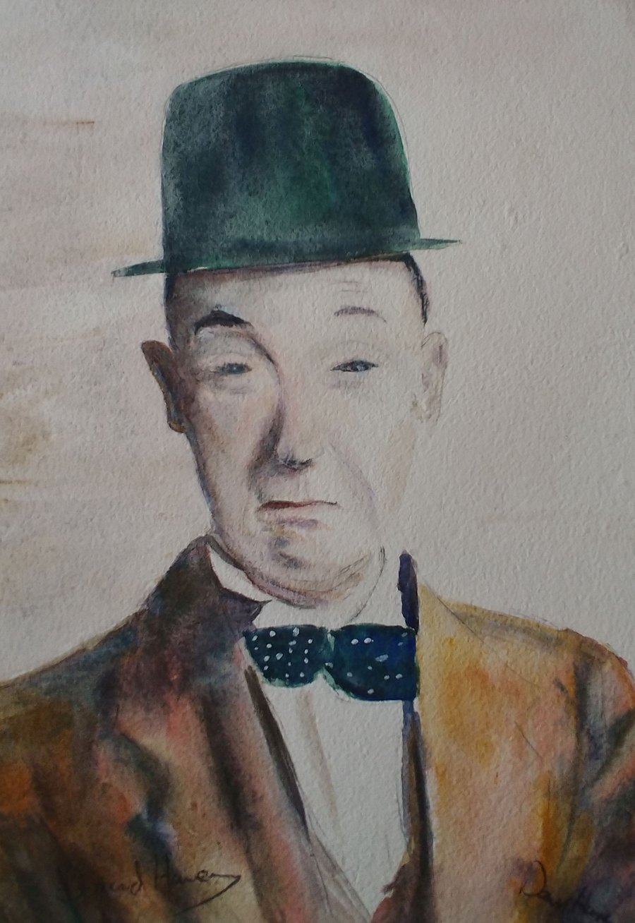 Stan Laurel Portrait Study