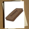 Bourbon Biscuit Greetings Card A6
