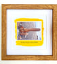 Spectacled Bear; framed image, mounted, printed on card and photographic paper - Image 1
