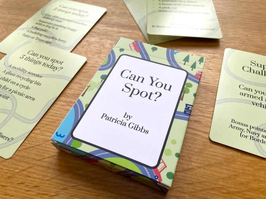 Travel card game  - Can you Spot?