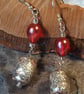 Handcrafted Silver Earrings  (ON SALE - PRICE REDUCED) - Image 2