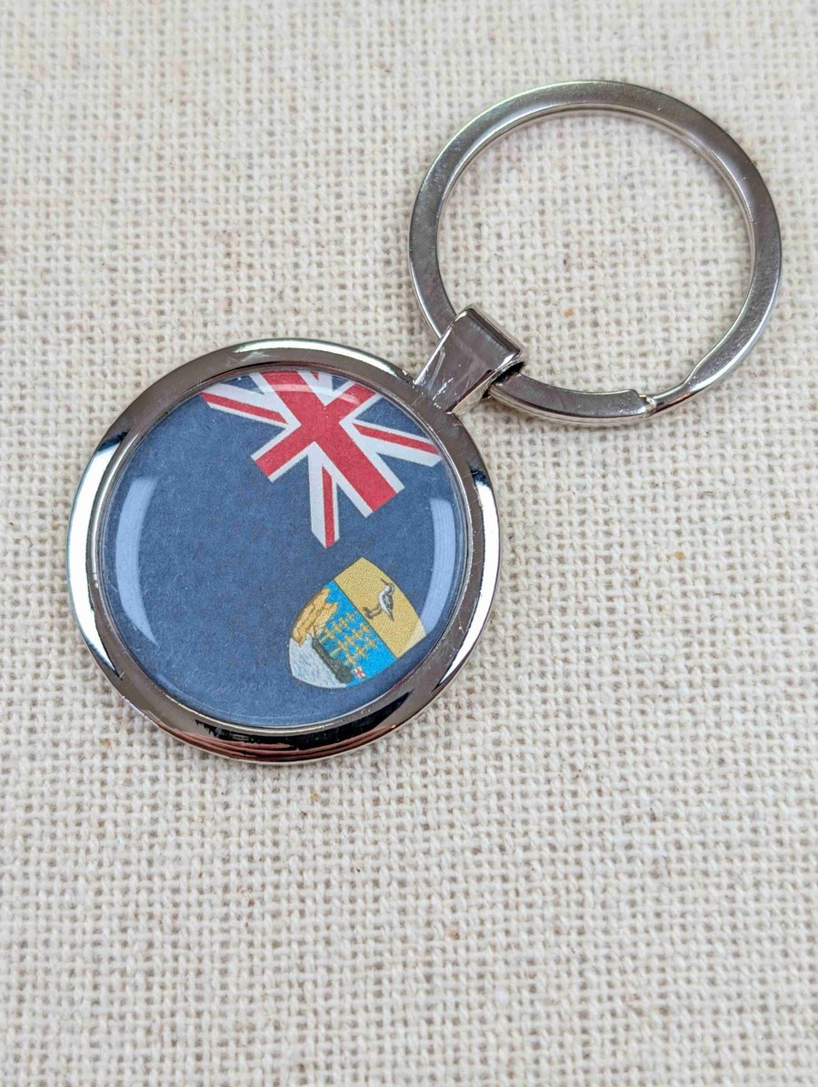 St Helena Flag Keyring