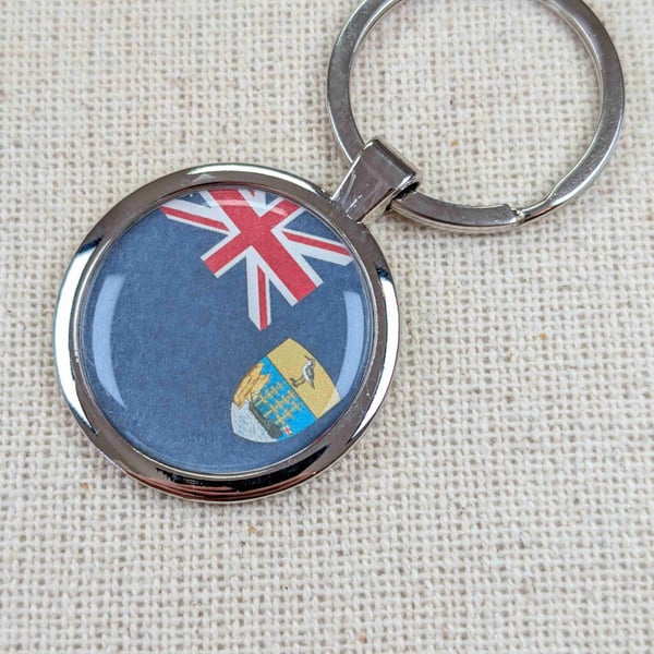St Helena Flag Keyring