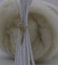 20 white chenille pipe cleaners - Image 1