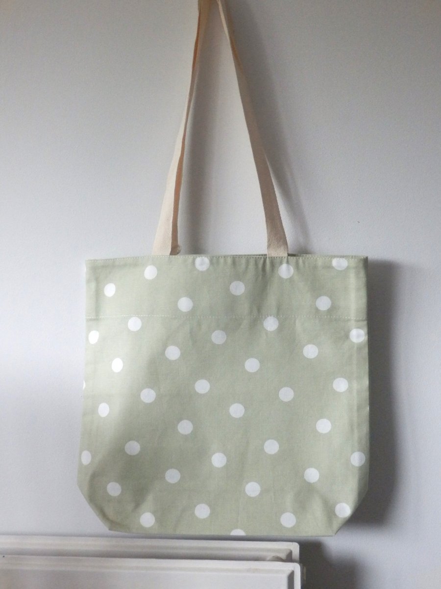 Spotty tote bag