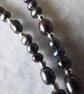 Freshwater Peacock Pearls and Sterling Silver Necklace - Image 7