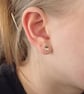 Sterling Silver Flower Stud Earrings - Image 6